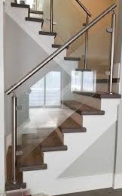 Glass Handrails by Mechden